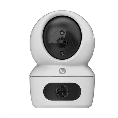 Ezviz H7C - IP-camera - Babycam - 4MP - Dual Lens - Tweerichtingsaudio - Daul-band - MicroSD-kaart - Wit