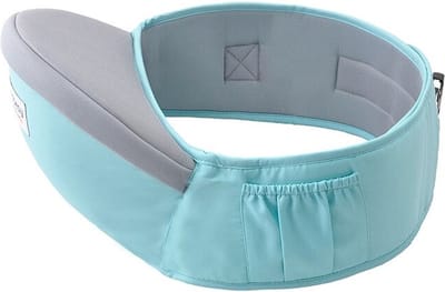 Baby Heupdrager – Lichtblauw – Heupsteun voor Baby en Peuter – Kind Hip Carrier - Baby heupzitje