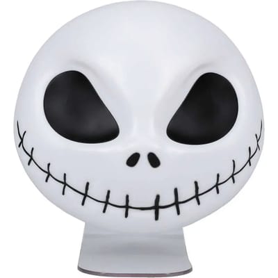 Nightmare Before Christmas Jack Skellington Mask Light – Officieel Gelicentieerde Disney Sfeerlamp, Spooky Halloween‑ of Kerstdecoratie, USB‑Kabel Inbegrepen, 18 cm- Paladone