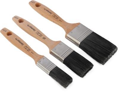 Copenhagen Pro Krex kwastenset - plat - 3-delig - voor alle verfsoorten - 1, 1.5 en 2 inch