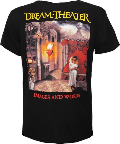 Dream Theater Images and Words T-Shirt - Officiële Merchandise - L