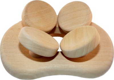HaLu Sauna Hoofdsteun (Abachi hout)