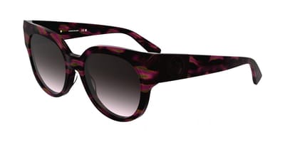 Longchamp LO779S Textured brown/purple/rose 53/19/140 WOMAN Zonnebrillen
