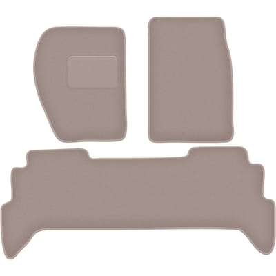 Beige veloursmatten voor: Land Rover Discovery I off-road (1989-1998)