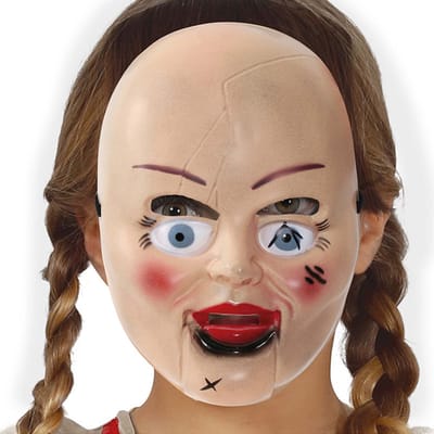 Fiestas Guirca - Terror doll masker (pvc)