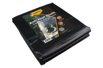 Wovar Anti worteldoek 3,30 x 5,0m | 16,50m² | Per Stuk | Gronddoek