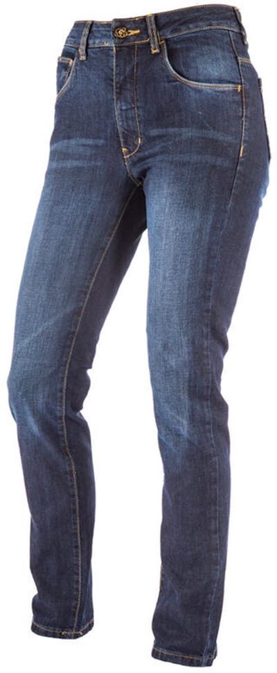 Brams Paris Lily women C24 pant dark blue stretch denim