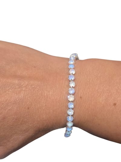 stras steen armband verstelbaar.