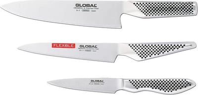 Global G-21138 koksmes + officemes + fileermes set 3-delig