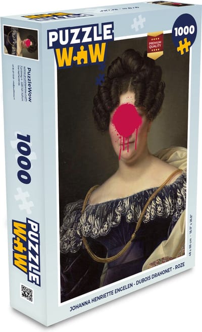 Puzzel Johanna Henriette Engelen - Dubois Drahonet - Roze - Legpuzzel - Puzzel 1000 stukjes volwassenen