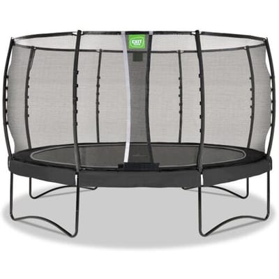 EXIT Allure Premium Trampoline ø427cm - Op Poten - Rond - Trampoline Buiten - Voor Kinderen - Zwart