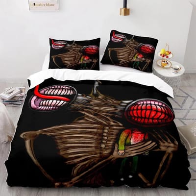 Siren Head Beddengoed Collectie Voor Kinderen En Volwassenen Dekbedovertrek Kussensloop Twin Queen Size Bed Huis Textiel Jongens MeisjesVolwassene 140X200cm-2pcs