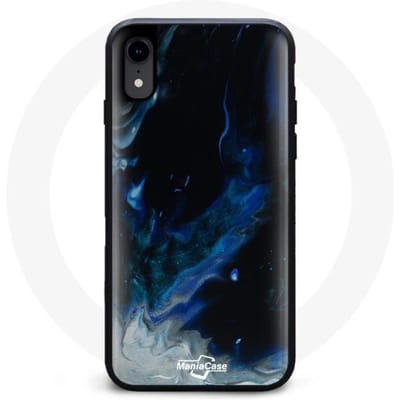 IPhone XR kunstpawel hoesje als achtergrond