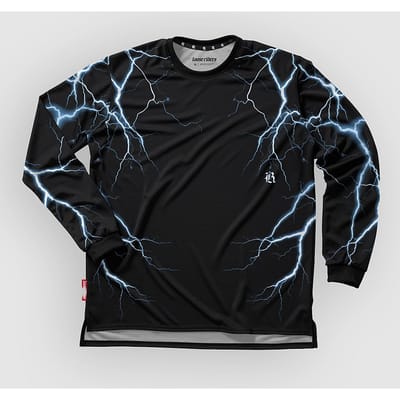 Loose Riders Electric Long Sleeve Jersey blauw