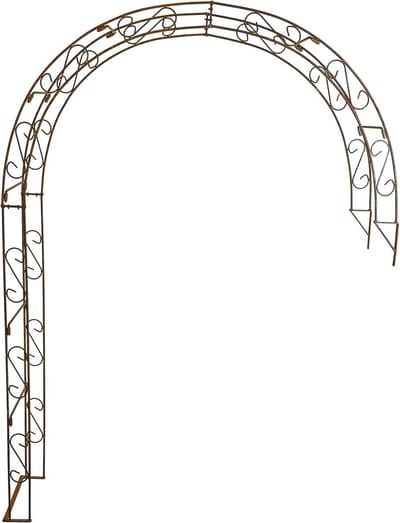 Tuin Rozenboog Klimhulp Wandboog Patina Metalen Poortboog voor Klimplanten