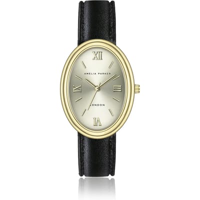 Stof horloge voor vrouwen met zachte en gladde afwerking Amelia Parker Créma