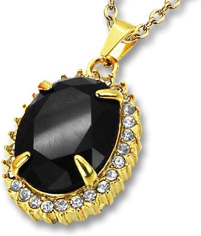 Amanto Ketting Dara Gold - 316L Staal - 26x21mm - 50cm