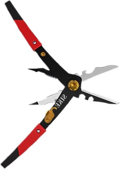 Kabelstripgereedschap - Multitool Tang - Draad Strippen - Ergonomische Handgreep - 23 cm Lengte - Zwart Grijs