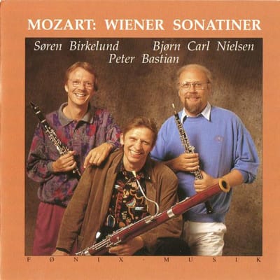 Søren Birkelund, Bjørn Carl Nielsen, Peter Bastian - Mozart: Wiener Sonatiner (CD)