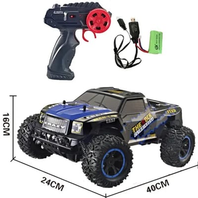 R/C telegeleide strandbuggy 1/10, 2,4 GHz, 12 km/u