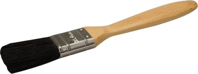 Silverline Schilderskwast - Varkensharen - Gelakt Hout - 25 mm - Zwarte Haren