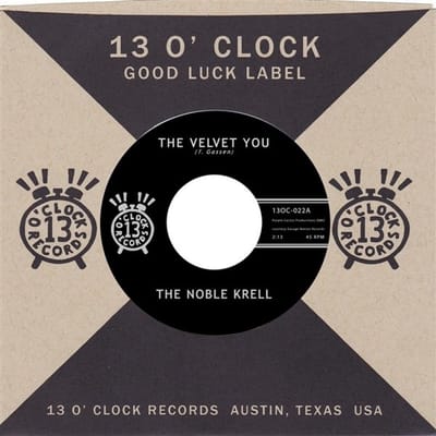 Noble Krell - The Velvet You/Not The Sun (7" Single)