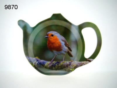 Geharo theetipje roodborst – Melamine – 13 cm