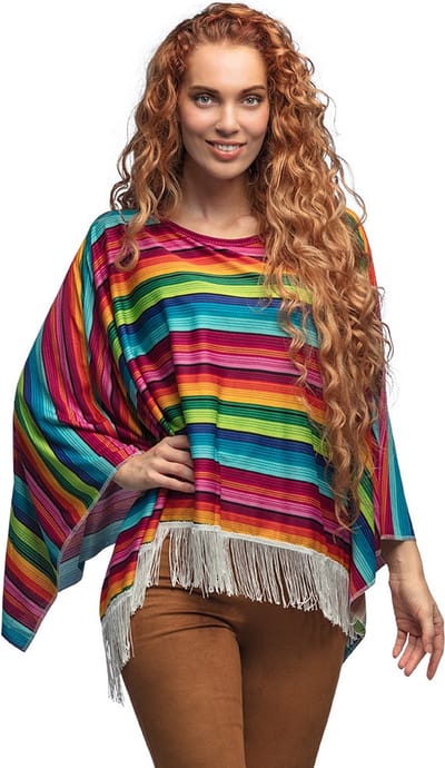 Boland - Poncho Sofia - Volwassenen - - Mexico