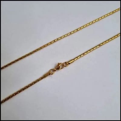 Aramat Jewels | Halskettingen | Goudkleurige Slangenketting RVS Staal – Soepele Snake Chain Dames | | | |2mm | Staal | Volwassenen | Verkleurd niet