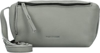 FREDsBRUDER Leren Schoudertas Leia Crossbag Icy Sage Grijs