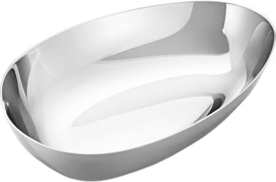 Georg Jensen Sky Serveerschaal - 9,7x14,9x2,6 cm - RVS