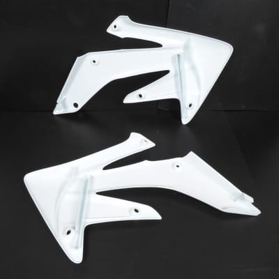 Ufo radiateurdop voor honda 250 crf r 2004-2009 ho03634041 / wit nieuw