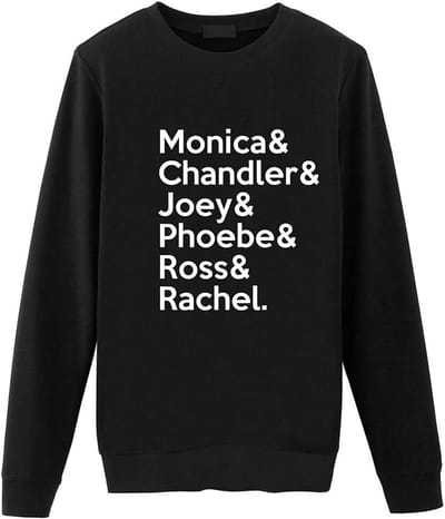 Unisex Trui met Televisieserie Cast Print - Comfortabele Sweater