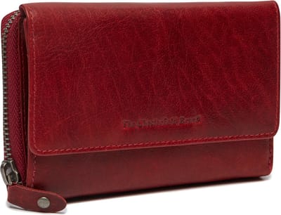 The Chesterfield Brand Leren Portemonnee Rhodos Wallet Red Rood