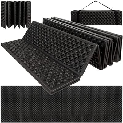 Opvouwbare Slaapmat 180 x 60 cm | Waterdicht & Comfortabel voor Kamperen, Wandelen & Outdoor