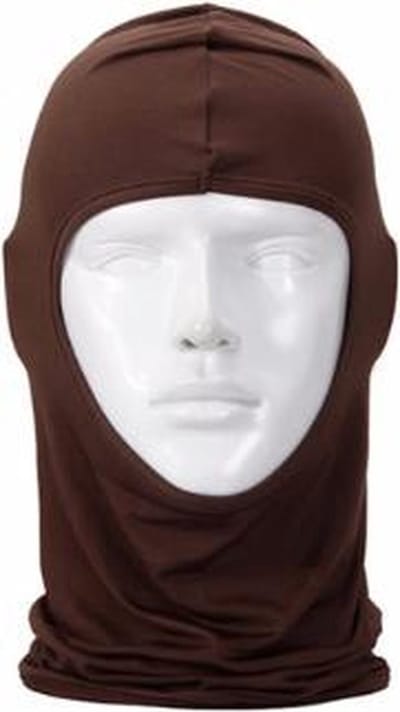 New Age Devi - Bivakmuts voor Snowboarden Skin Wielrennen Schaatsen - Nekwarmer - One Size - Volwassenen - Bruin
