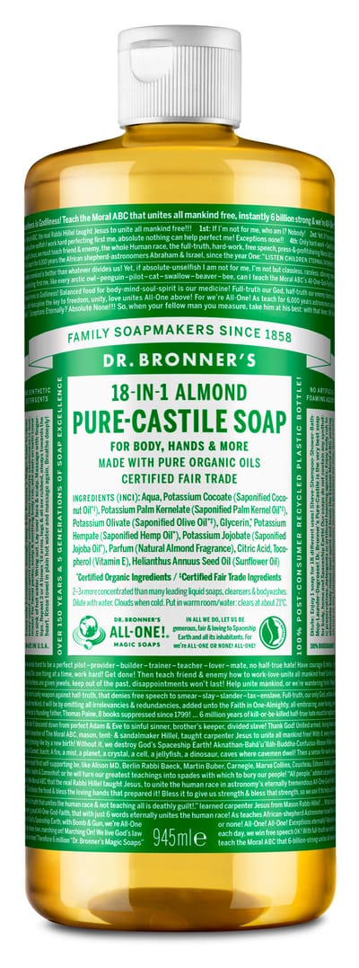 Dr. Bronner’s Dr. Bronner&rsquo;s Magic Soap Almond 945 ml