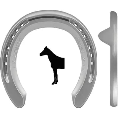 Fer à cheval vooraan met 2 pinçons Kerckhaert Century Support