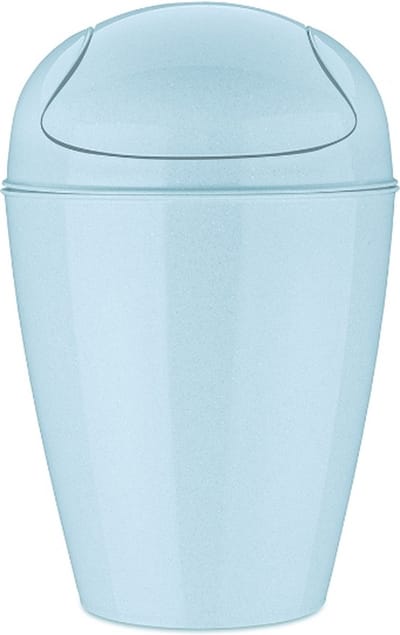Swing Prullenbak, 12 L, Organic Recycled, Natuur Bloemen Blauw - Koziol | DEL M