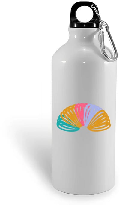 Hacebo® - springveer waterfles - Kind - kinderen - Speelgoed - regenboog - water fles - 400ML