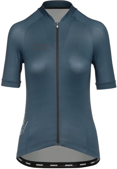 BIORACER Metalix - Fietsshirt Zomer - Dames - Petrol - 4-Way Stretch - Aansluitend - Maat XS