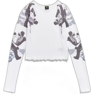 Dames-T-shirt met lange mouwen G-Star