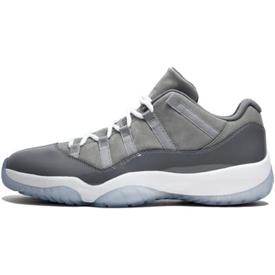Air Jordan 11 Retro Low Cool Grey Heren Sneakers Mediumgrijs Gunsmoke-Wit 528895-003 43 gray