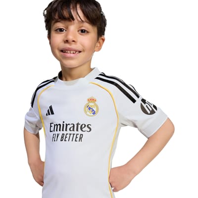 Adidas Real Madrid Truien/Replica's Peuter - Wit - Maat 105 - 110 CM - Poly Mesh