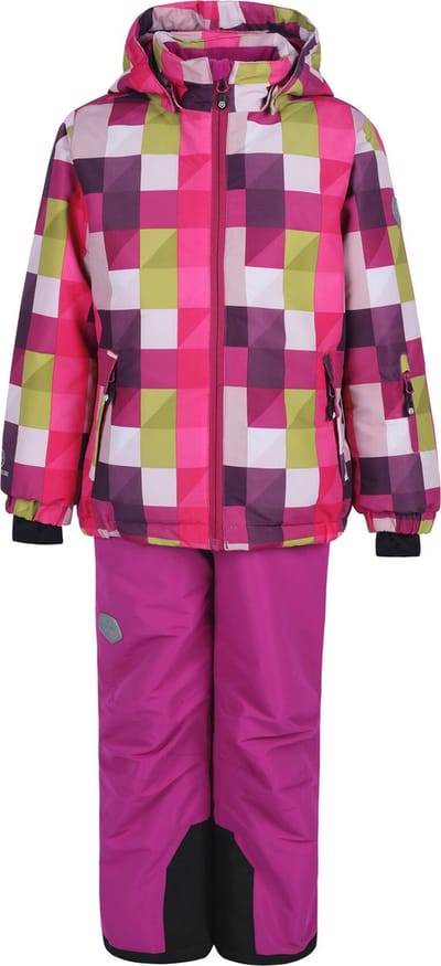 Color Kids - Ski-set voor kinderen - AOP - Festival Fuchsia - maat 98cm