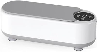 Ultrasoon reiniger - Twee standen - Draagbare reiniger - Met digitale timer - Draagbaar voor sieraden, scheerapparaten, brillen, horlogebanden en kunstgebitten