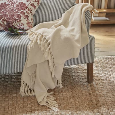 LOBERON Plaid Skandira beige