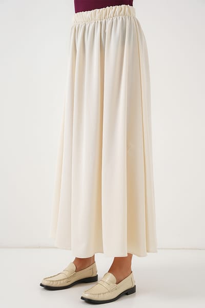 Maxi Rok met Elastische Taille