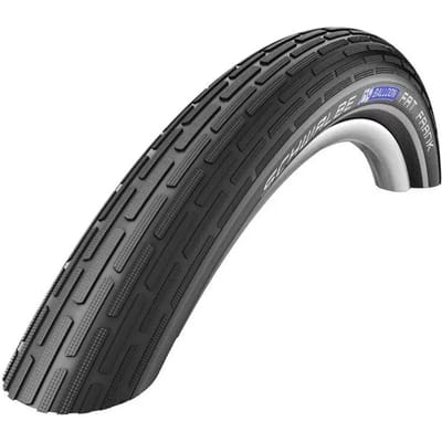 Buitenband Schwalbe Fat Frank K-Guard TwinSkin 28 x 2.00" / 50-622 mm - zwart met reflecterende rand
