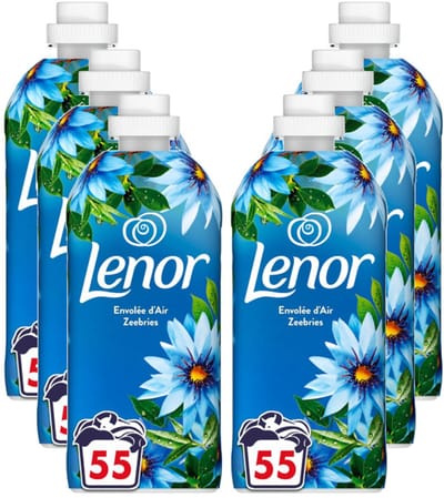 Lenor Wasverzachter Zeebries - Multipack - 330 (6x55) Wasbeurten - 6.930l (6x1155ml)